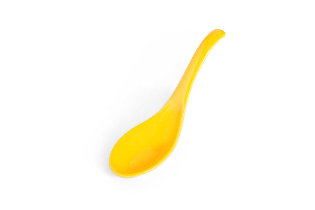Yellow Melamine Soup Spoon 15cm