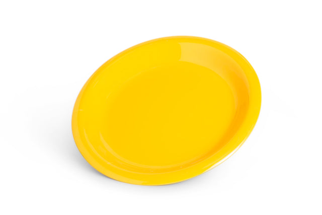 Yellow Melamine Dessert Plate 20cm/8"