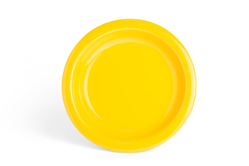 Yellow Melamine Soup Plate 24cm/9"