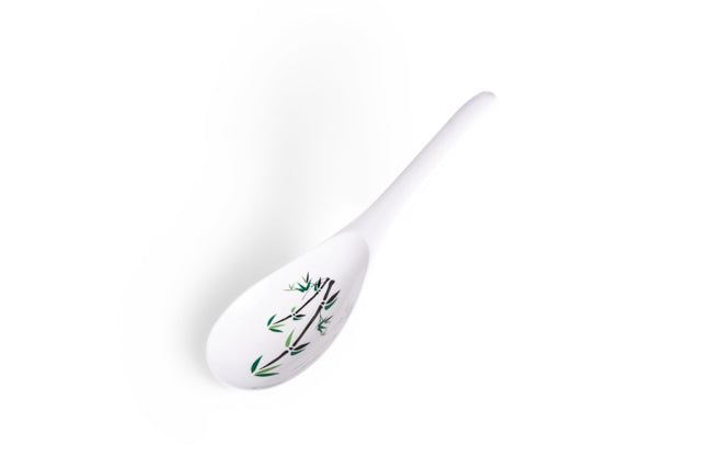 Green Bamboo Melamine Rice Scoop 22cm