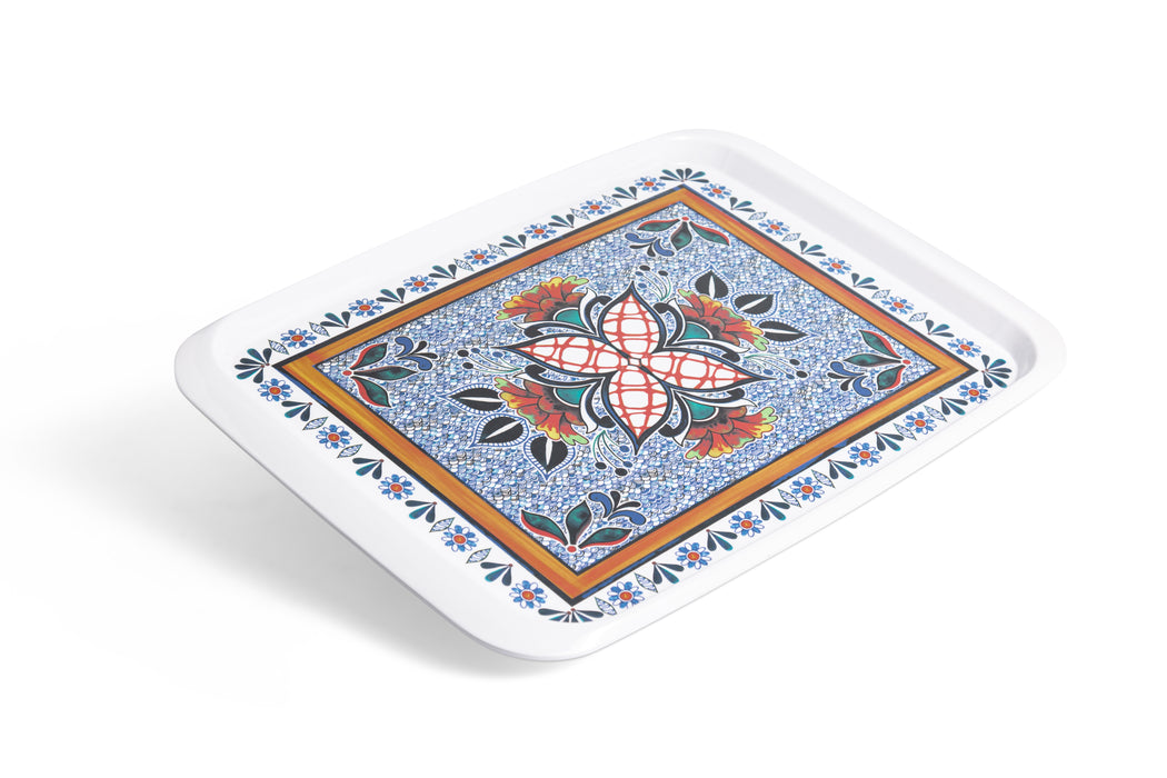 Riga Melamine Rectangular Serving Tray 45x32cm