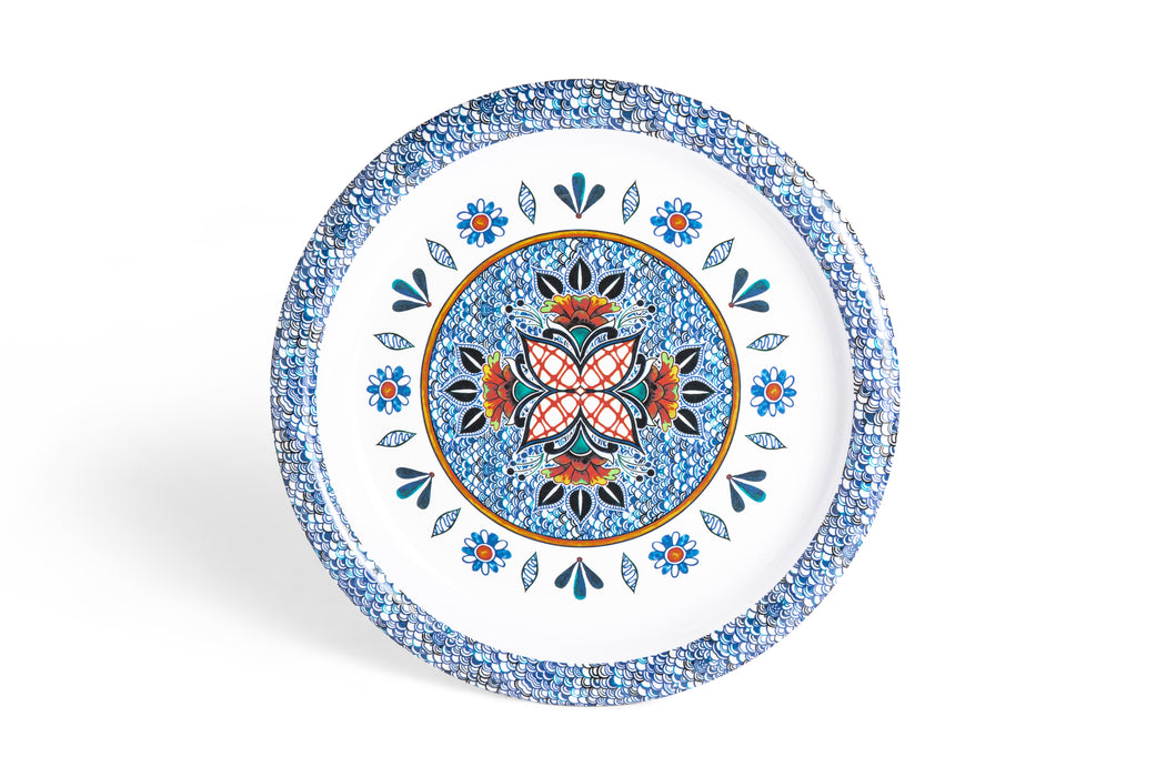Riga Melamine Round Dinner Plate 27cm/11"