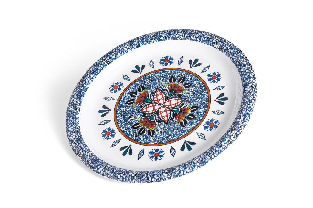 Riga Melamine Round Dinner Plate 27cm/11"