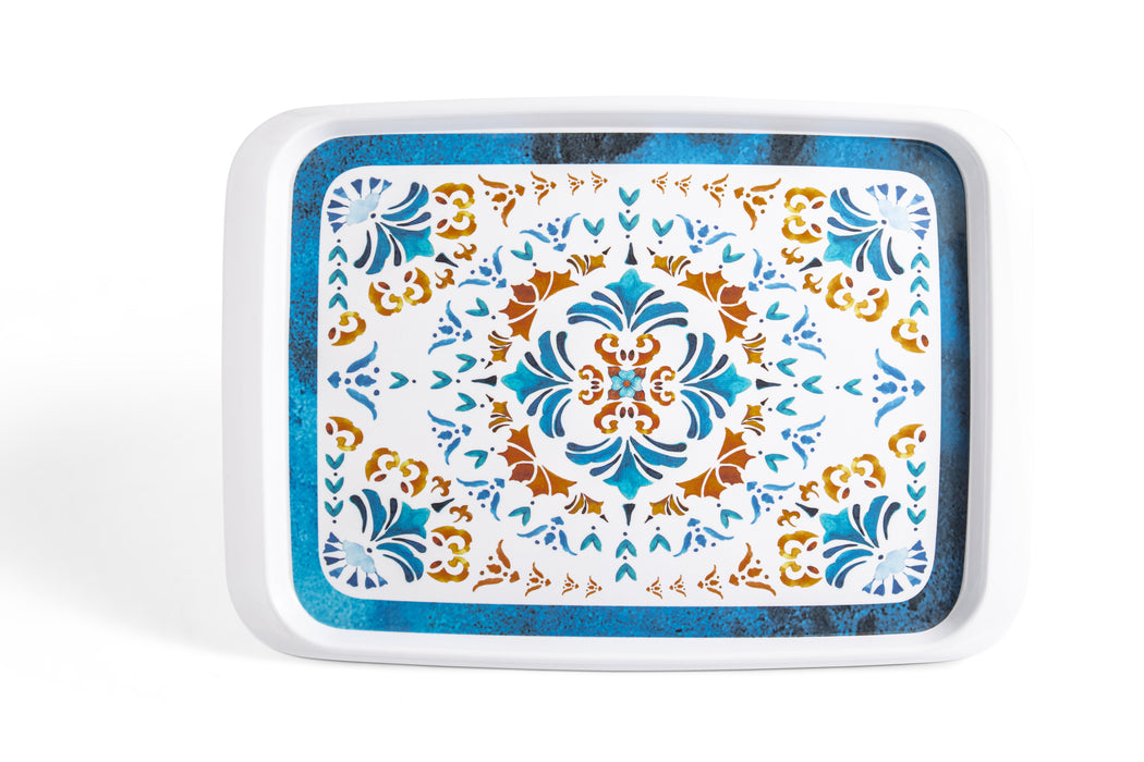 Sofia Melamine Rectangular Serving Tray 45x32cm