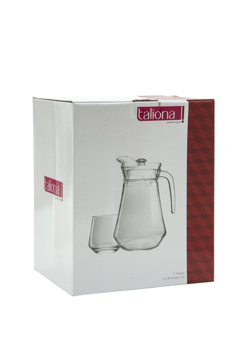 Lilly 7pc Glass Water Set