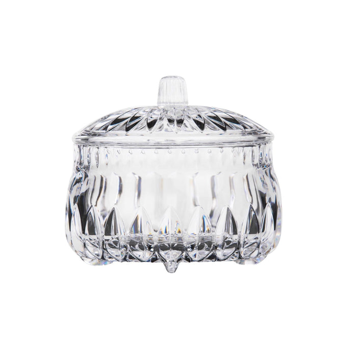 Acrylic Crown Container Candy Bowl With Lid