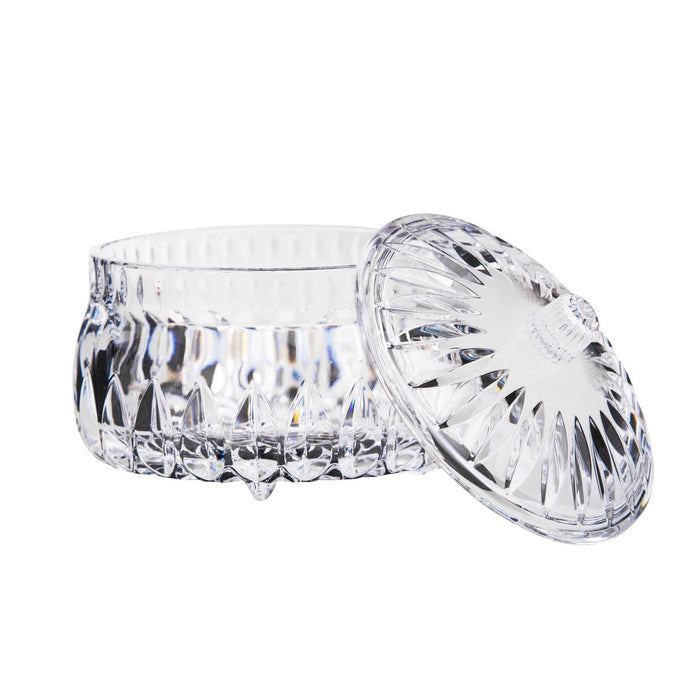 Acrylic Crown Container Candy Bowl With Lid