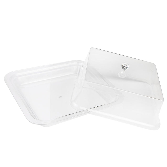 Acrylic Square Cheese Dome Large