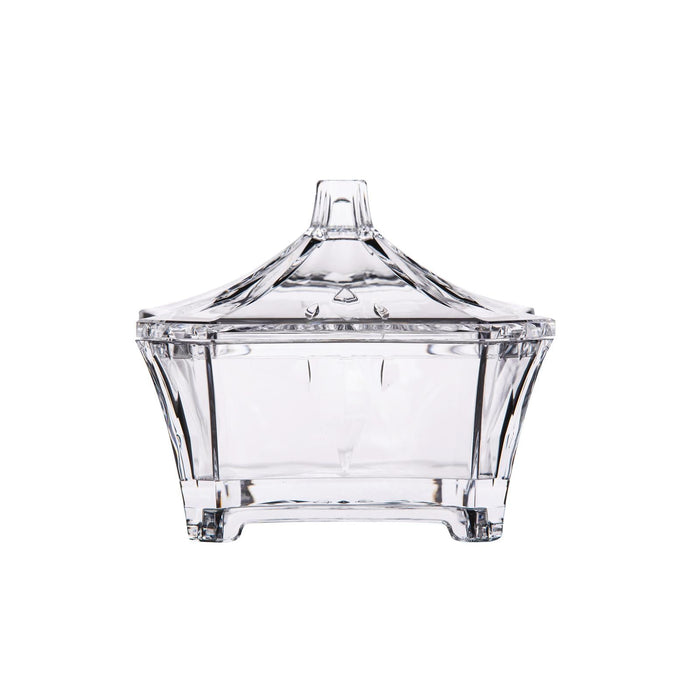 Acrylic Tent Shape Candy Bowl With Lid