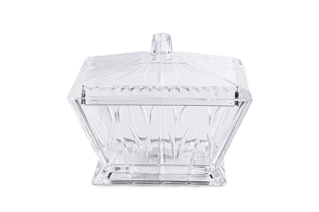 Acrylic Crockery Candy Bowl With Lid
