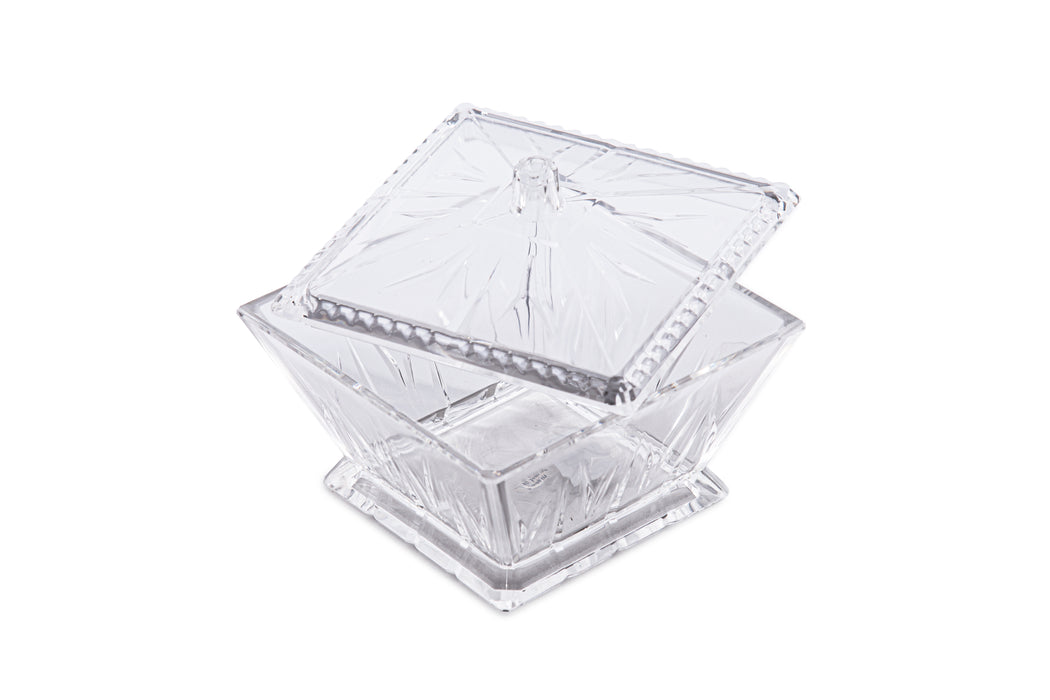 Acrylic Crockery Candy Bowl With Lid