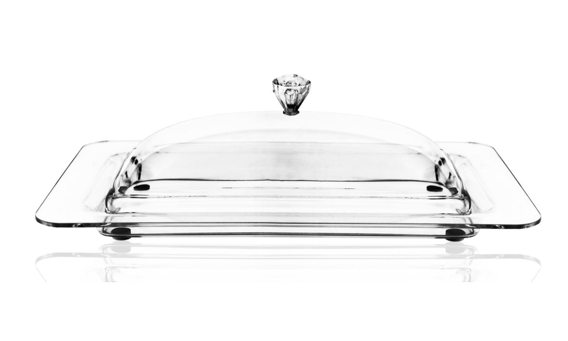 Acrylic Rectangle Cheese Dome Small