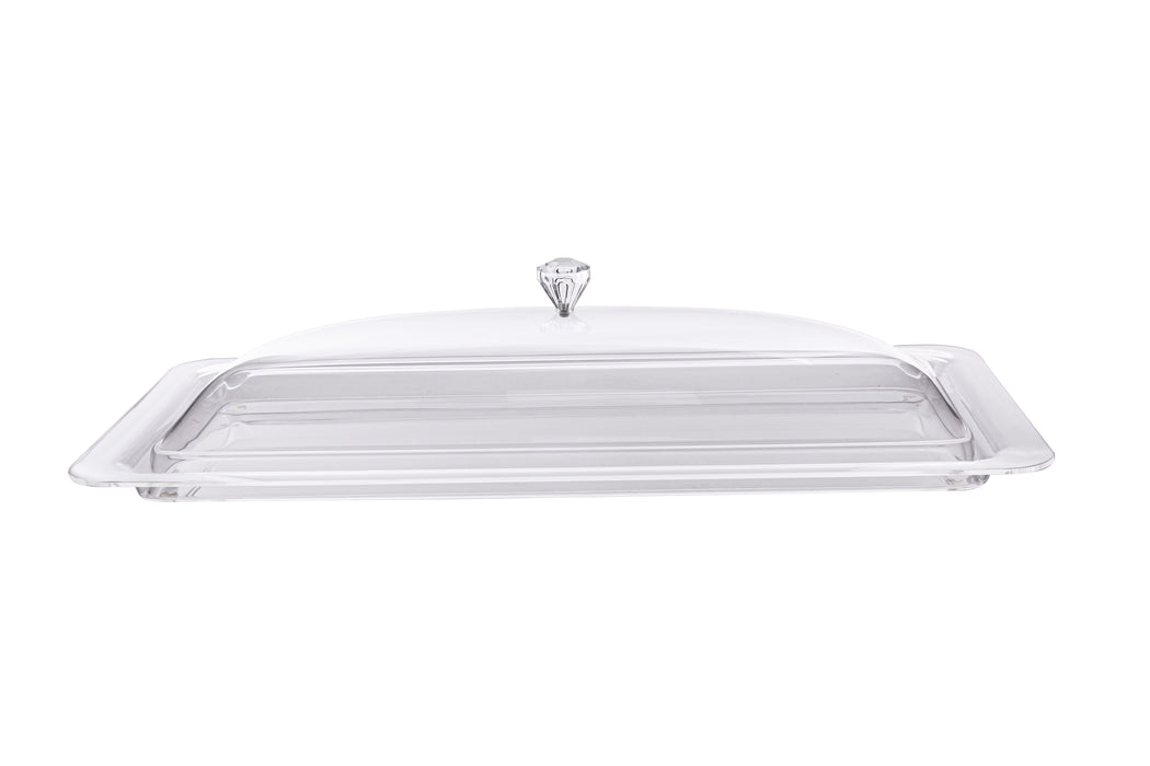 Acrylic Rectangle Cheese Dome Small