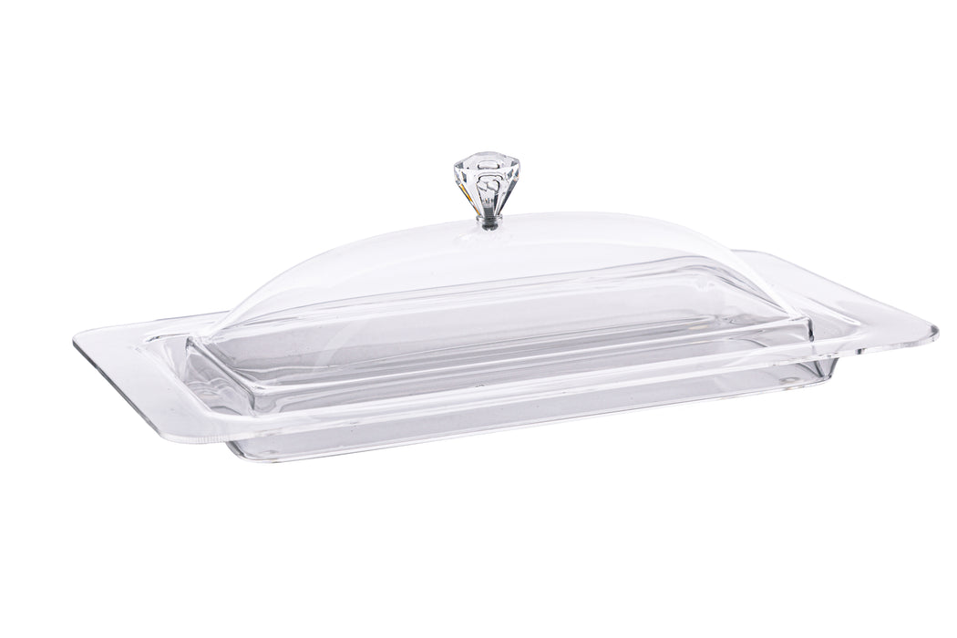 Acrylic Rectangle Cheese Dome Large