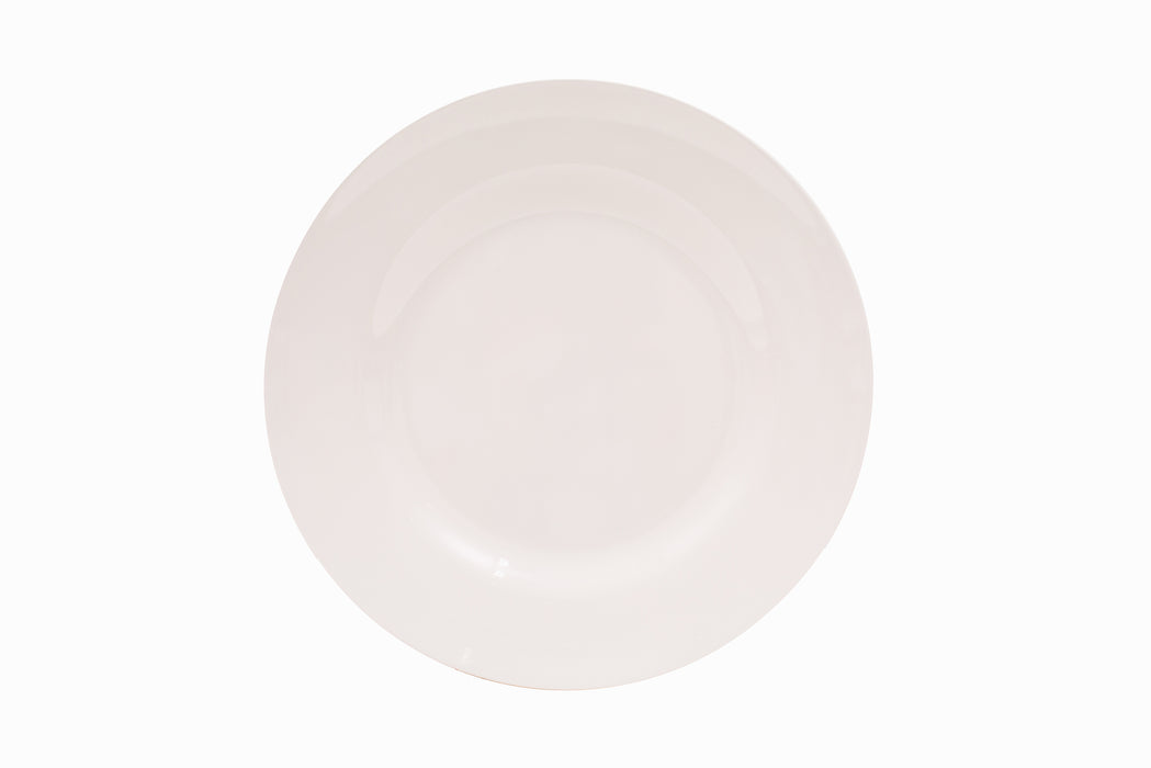 White Melamine Dinner Plate 10 Inch