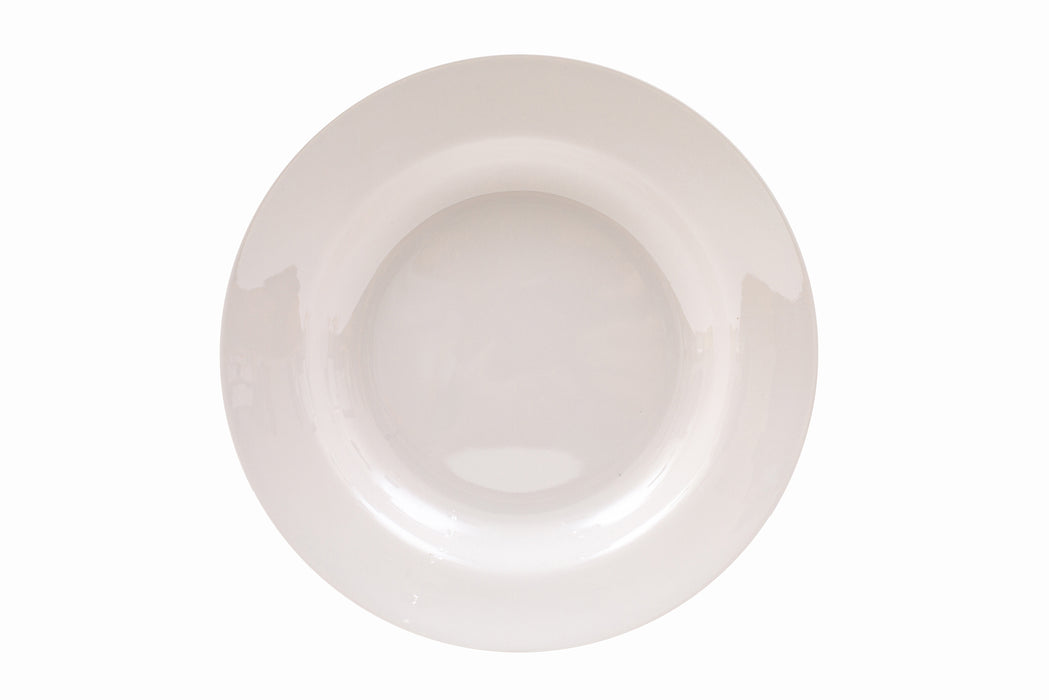 White Melamine Soup Plate 9 Inch