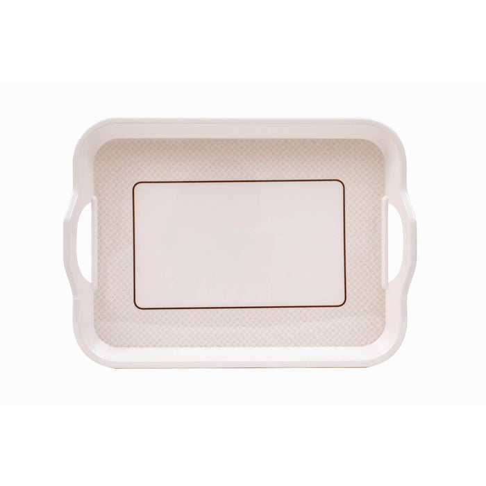 Mystic Gold Melamine Tray 17.50 Inch