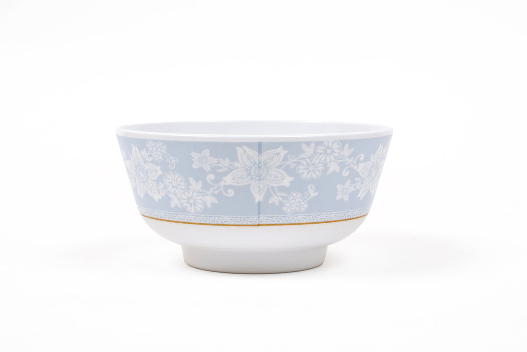 Pebble Flower Melamine Rice Bowl 3.75 Inch