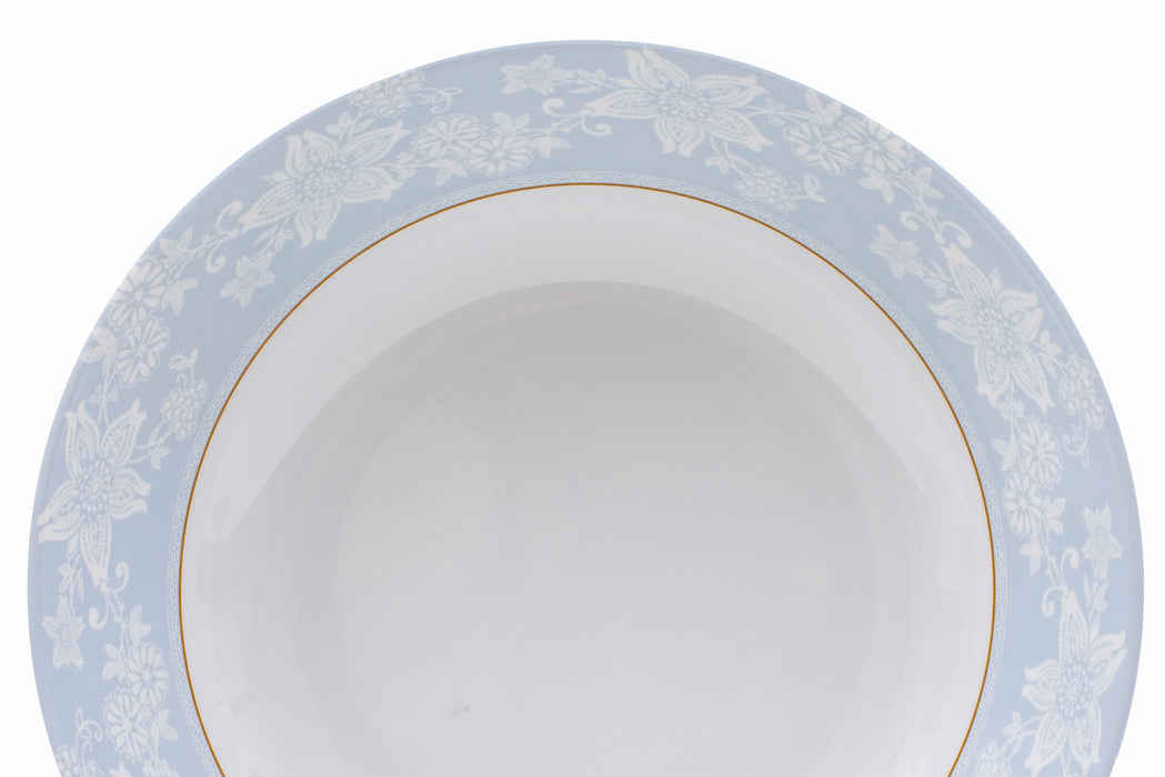 Pebble Flower Melamine Soup Bowl 8.5 Inch
