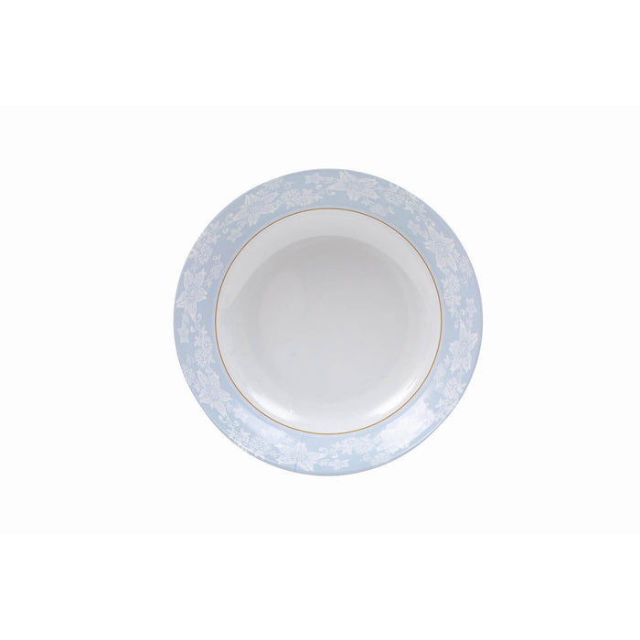 Pebble Flower Melamine Rice Bowl 6 Inch