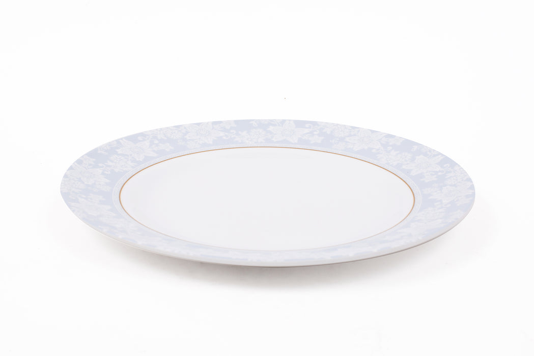 Pebble Flower Melamine Dinner Plate 10 inch