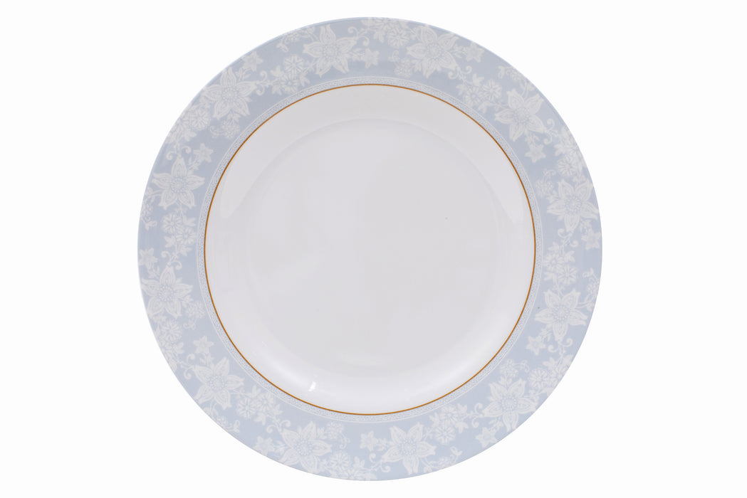 Pebble Flower Melamine Dinner Plate 10 inch
