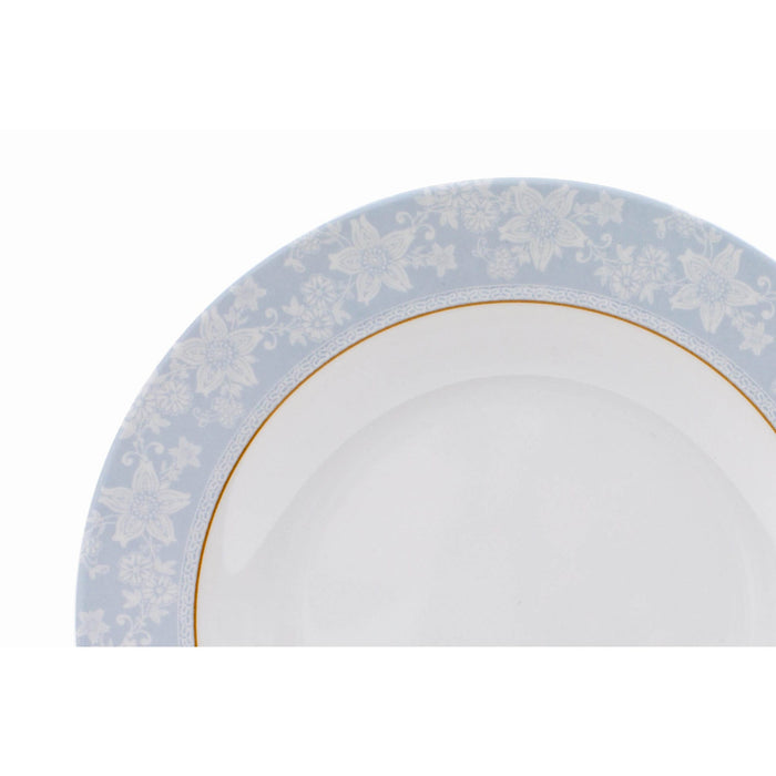 Pebble Flower Melamine Dessert Plate 6.5 Inch