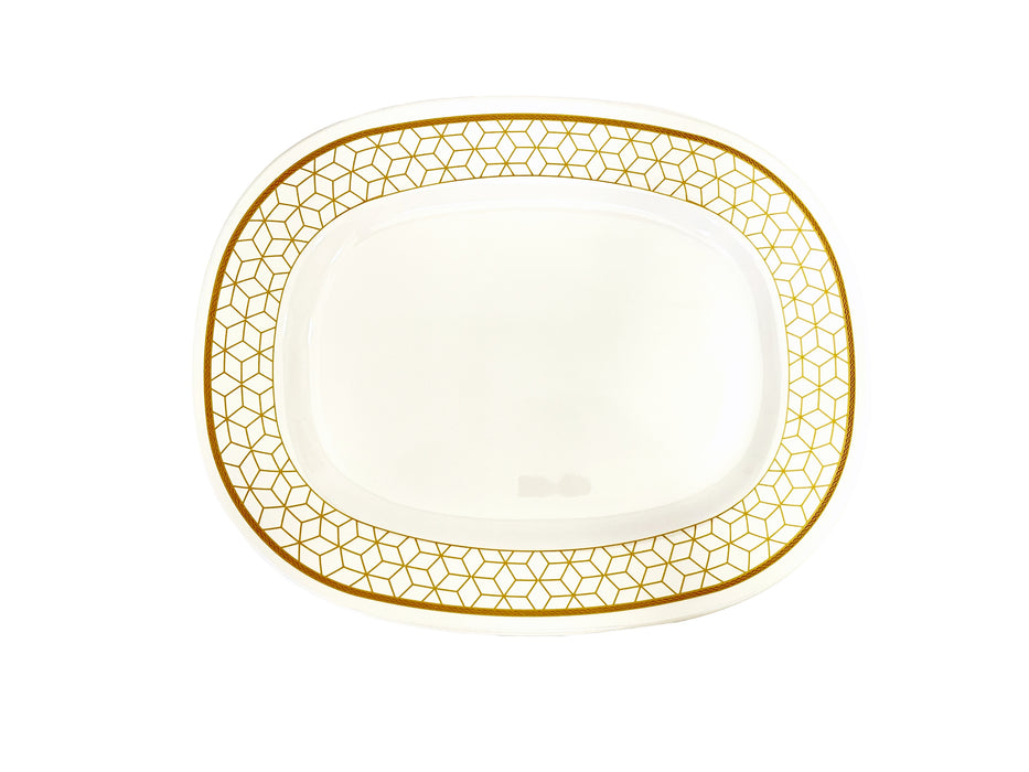 Alvin Melamine Oval Plate 14 Inch