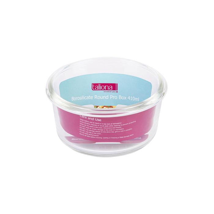 Boro Pro Borosilicate Round Storage Box 41cl