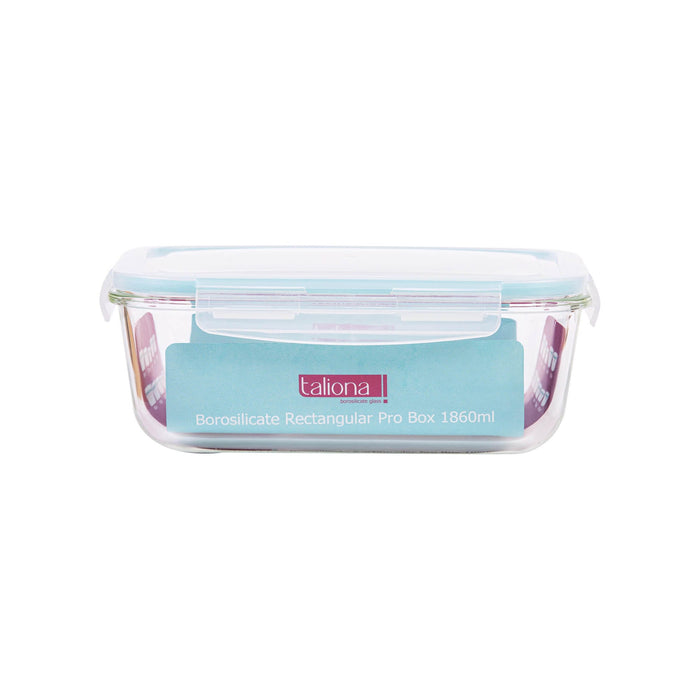 Boro Pro Borosilicate Rectangle Storage Box 186cl