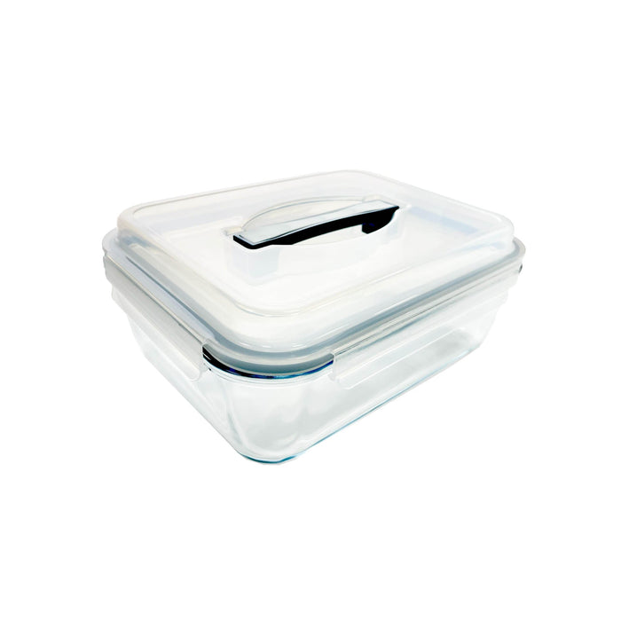 Rectangle Glass Bakeware With Lid 4.5l