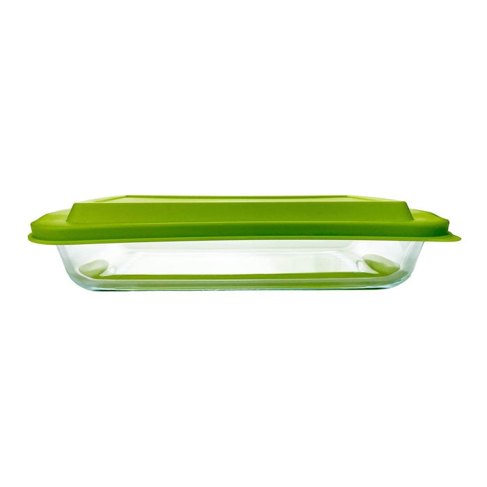 Rectangle Glass Bakeware Glass With Lid 1l