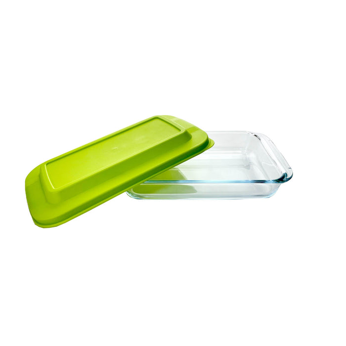 Rectangle Glass Bakeware Glass With Lid 1l