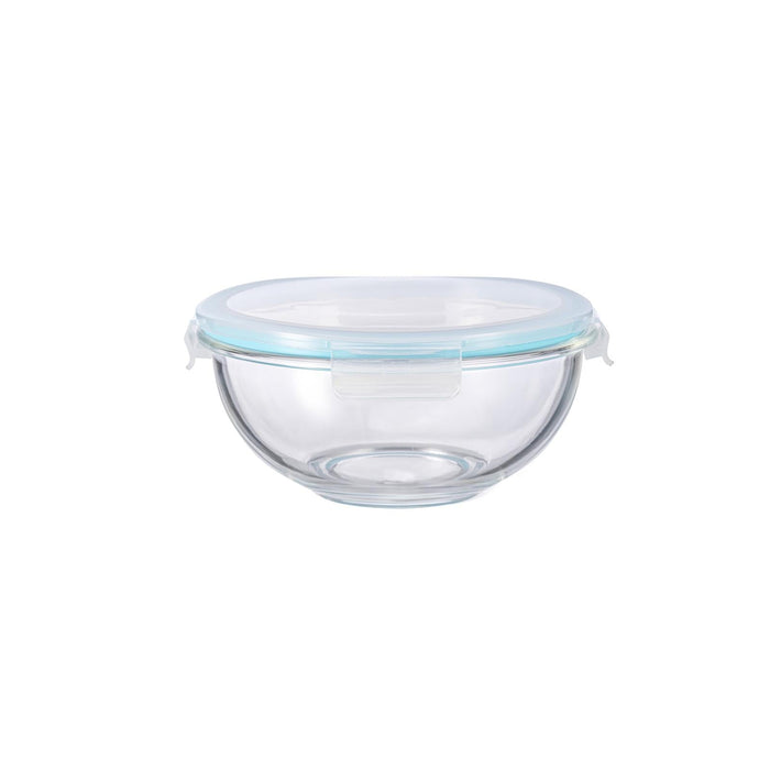 Glass Mixing Bowl With Lid 1liter/18.20cm