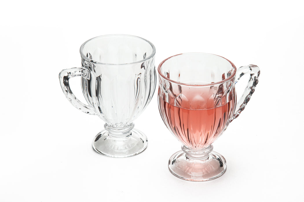 Jeneva 6pc Glass Tea Cup Set 16cl