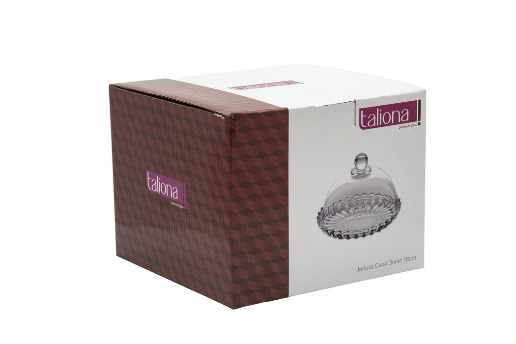 Jeneva Glass Cake Dome 18cm