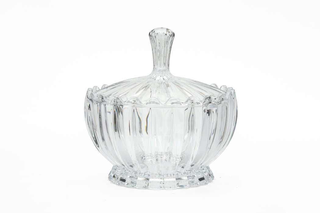 Jeneva Glass Candy Dish 15cm