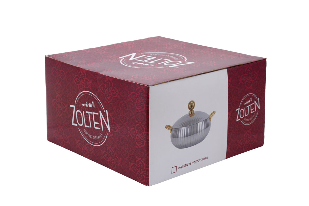 Majestic Doublewall Nomad Stainless Steel Hotpot 32cm/5000ml