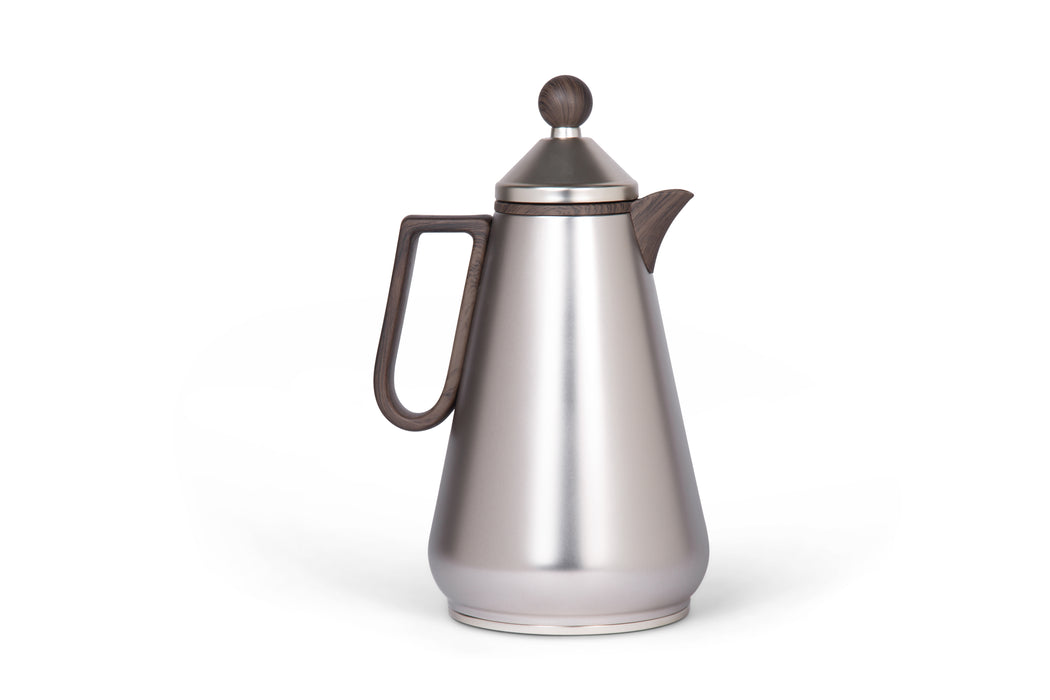 Velora Wenge 2pc Stainless Steel Vacuum Flask Set 1l+1l