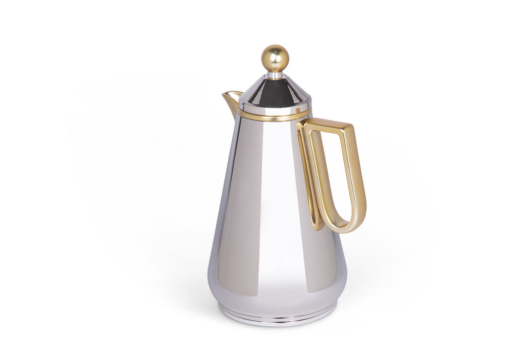 Velora Gold 2pc Stainless Steel Vacuum Flask Set 1l+1l