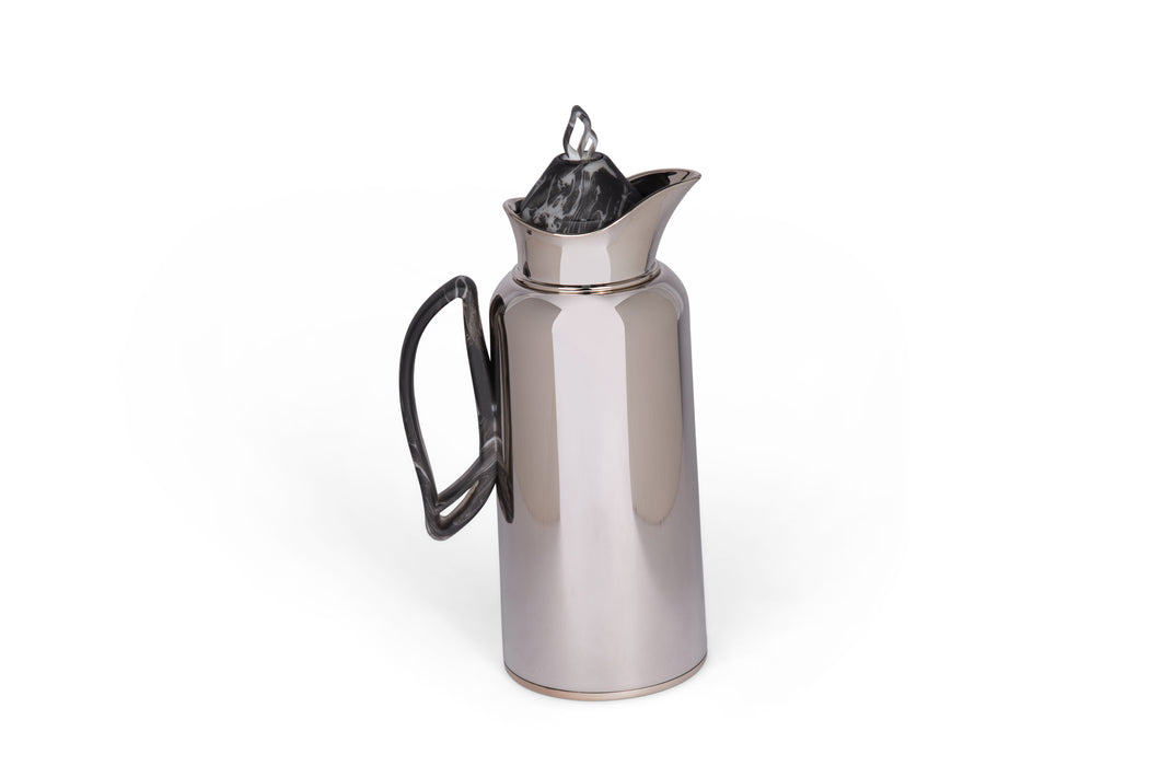 Eterna Marquina 2pc Stainless Steel Vacuum Flask Set 0.7l+1l