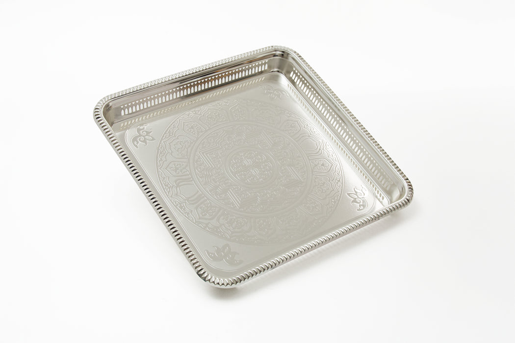 Silverplated Square Tray Vs Silver 29.3x29.3cm