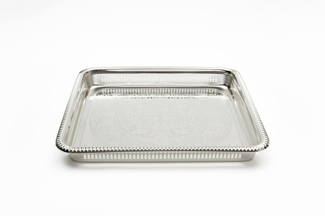 Silverplated Square Tray Vs Silver 29.3x29.3cm