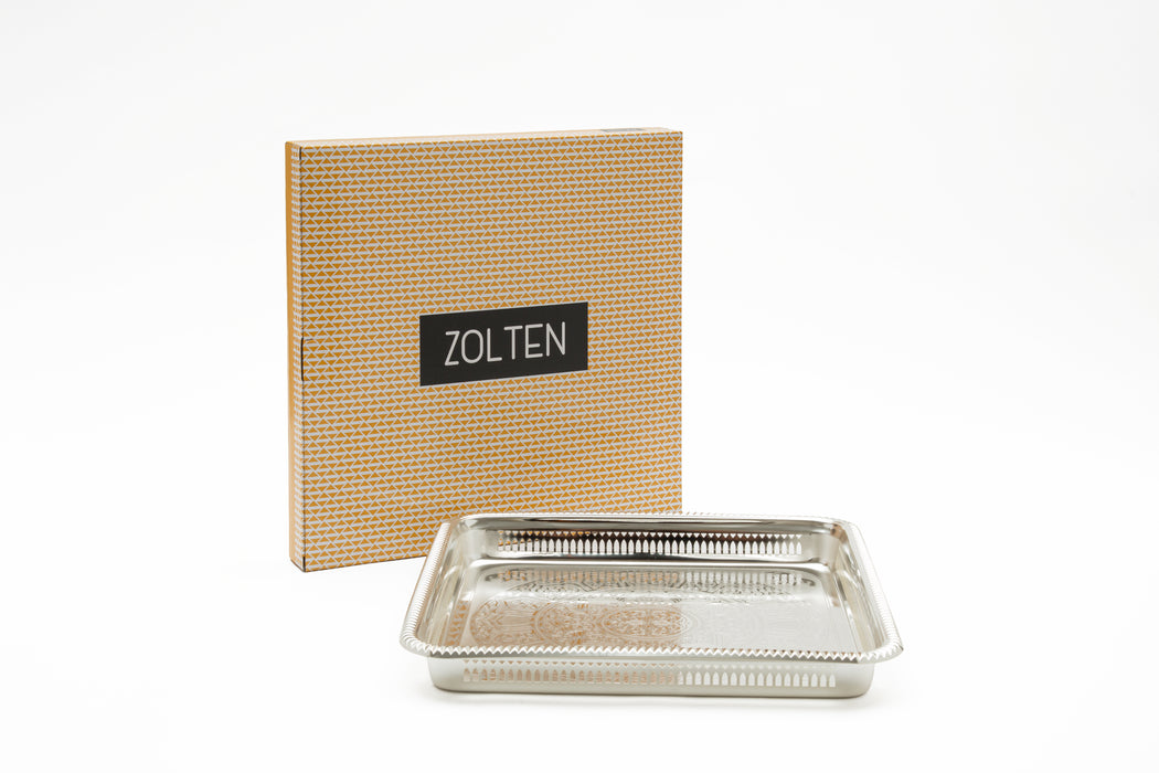 Silverplated Square Tray Vs Silver 29.3x29.3cm