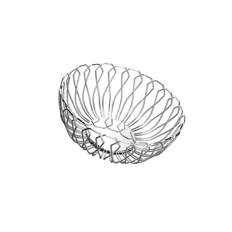 REGENT STAINLESS STEEL ROUND SPOKE BASKET 17 CM, SILVER