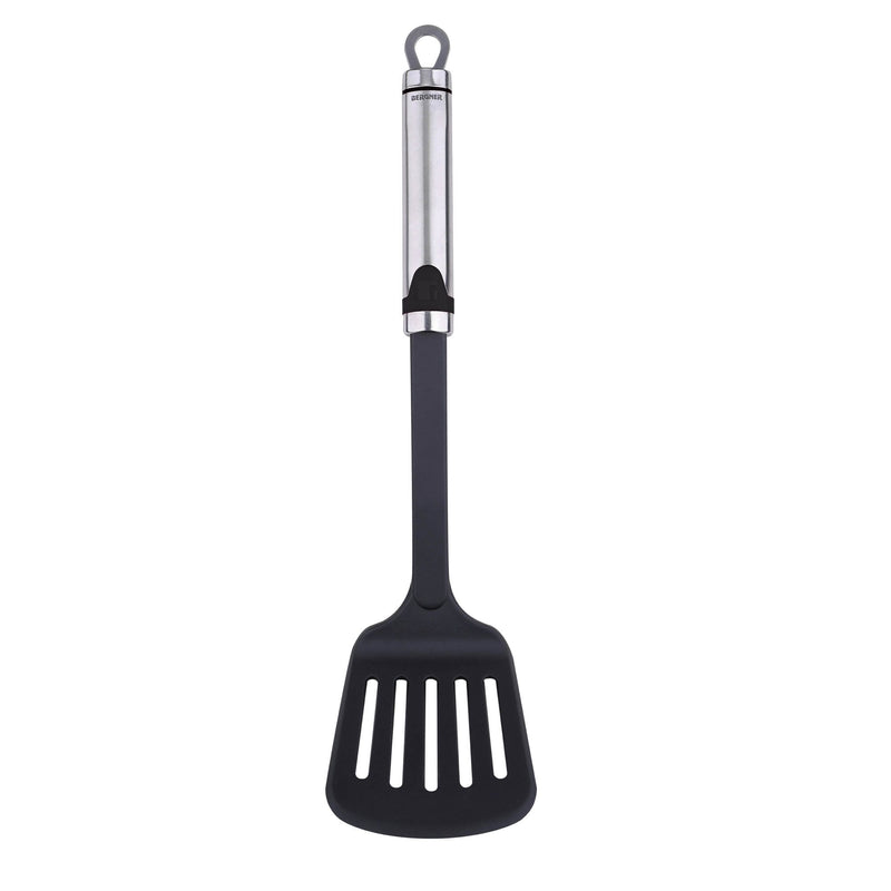 BERGNER GIZMO NYLON SLOTTED TURNER 34 CM, BLACK COLOR