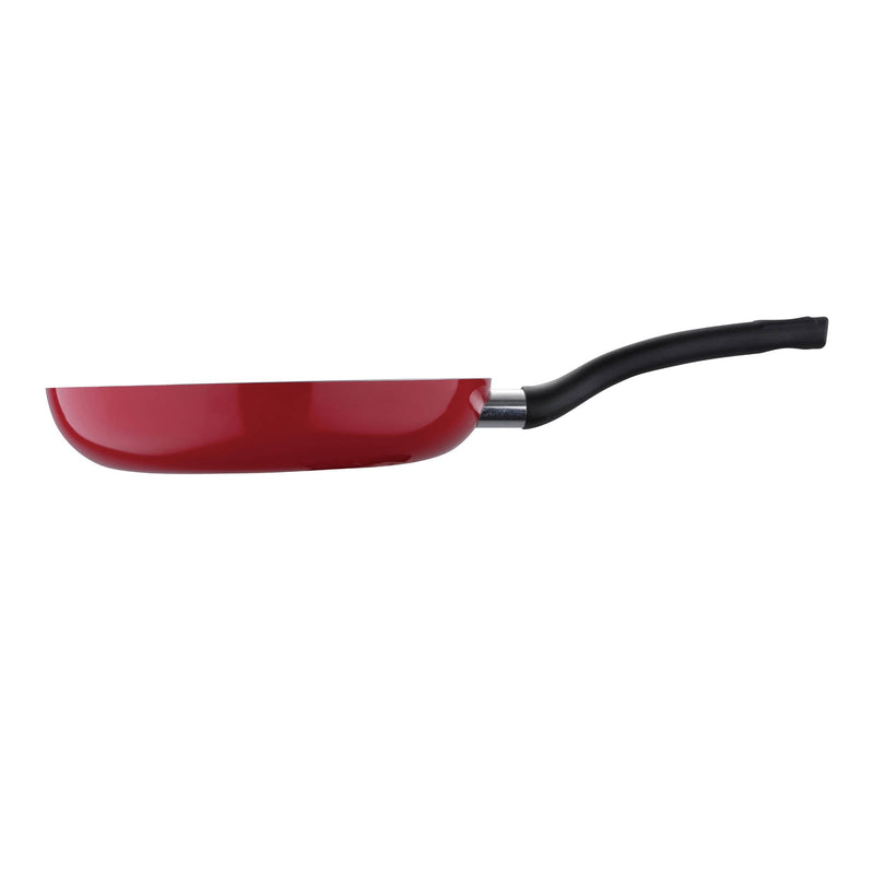 BERGNER BELLINI PRESS ALUMINIUM NON-STICK FRYPAN 26 CM, RED COLOR