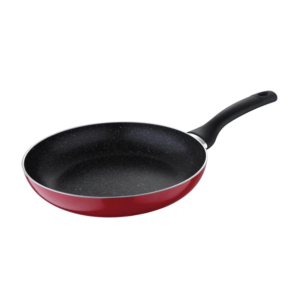 BERGNER BELLINI PRESS ALUMINIUM NON-STICK FRYPAN 26 CM, RED COLOR