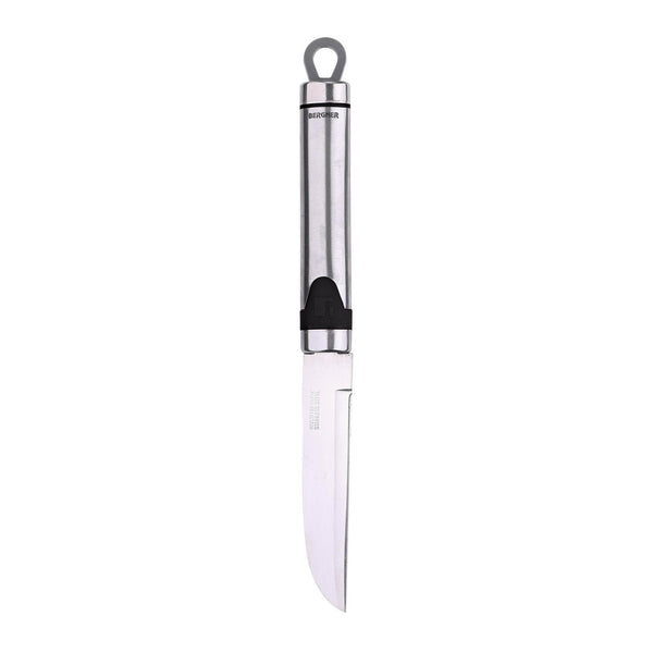 BERGNER RESA STAINLESS STEEL PARING KNIFE 22X2 CM, BLACK/SILVER COLOR