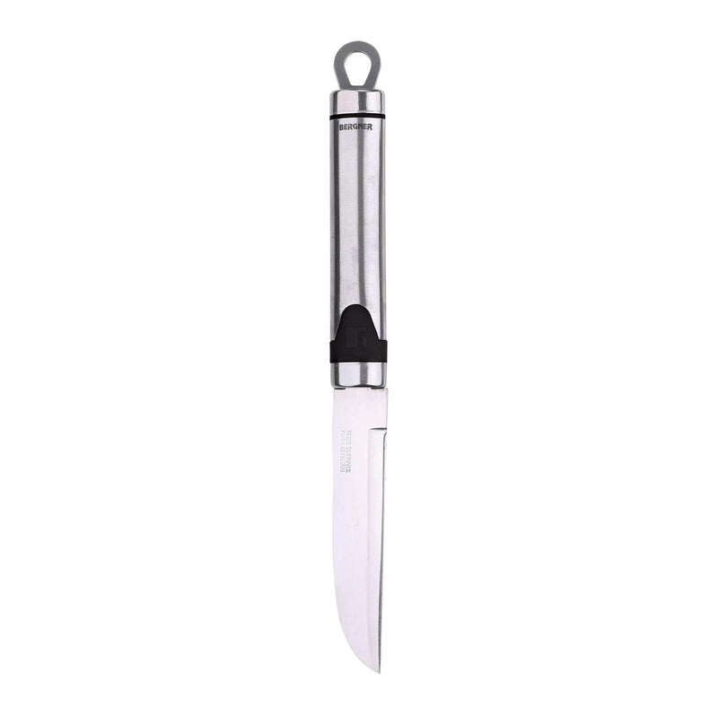 BERGNER RESA STAINLESS STEEL PARING KNIFE 22X2 CM, BLACK/SILVER COLOR